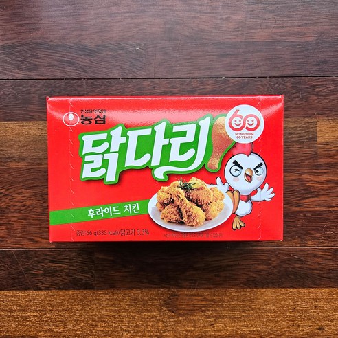 농심닭다리 후라이드 치킨맛