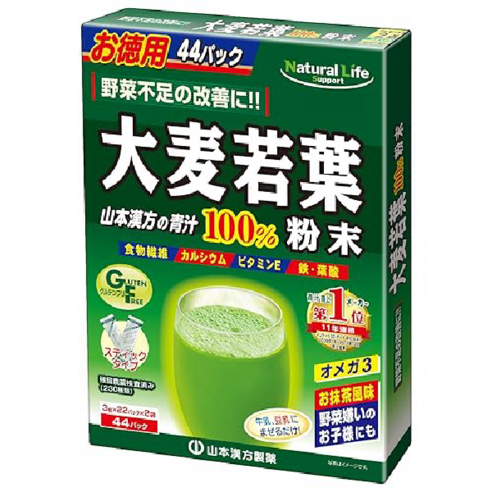 오오무기 와카바 아오지루 새싹 보리 녹즙 청즙 3g x 44포