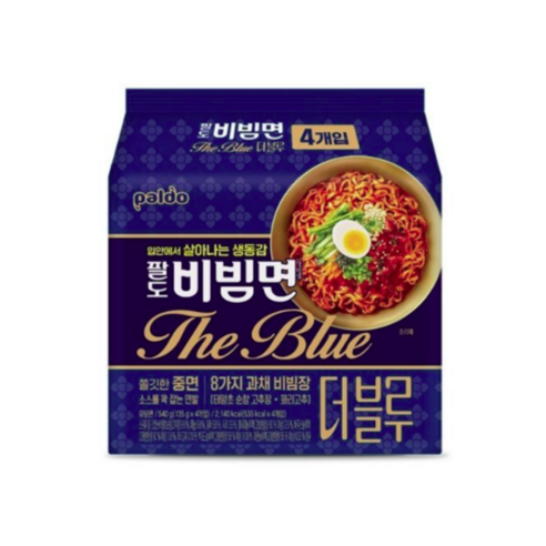 팔도비빔면 더블루 135g
