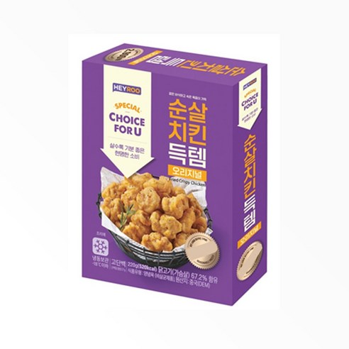 헤이루 순살치킨득템 오리지널 220g x 3개