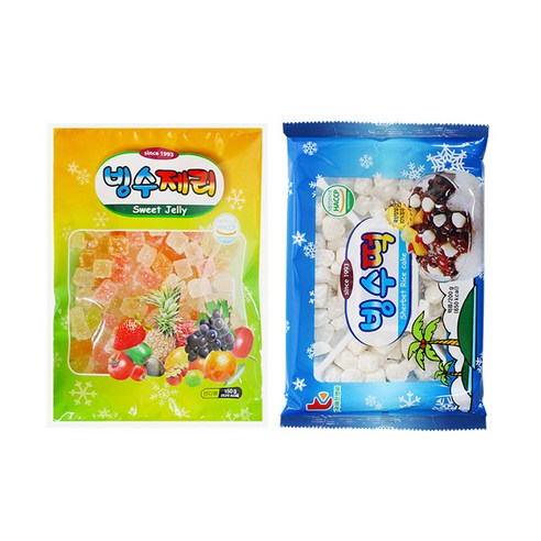 부국 빙수떡 +빙수제리