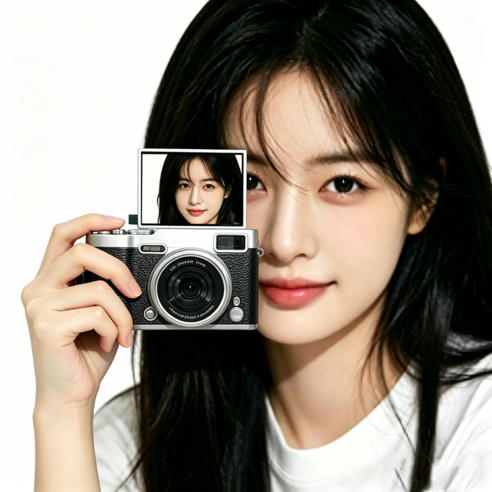 Y2K 감성 디지털 카메라 고화소 사진기 16배 줌 128G SD카드 포함