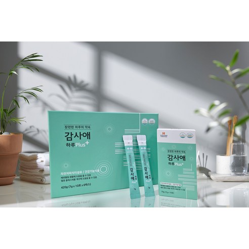 감사애하루 차전자피 배변유도 식이섬유 장건강 유산균 알로에, 300g, 1개