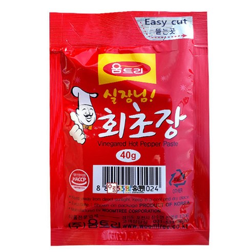 움트리 실장님 회초장, 40g, 200개