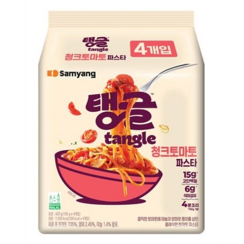 삼양 탱글 청크토마토파스타 105g