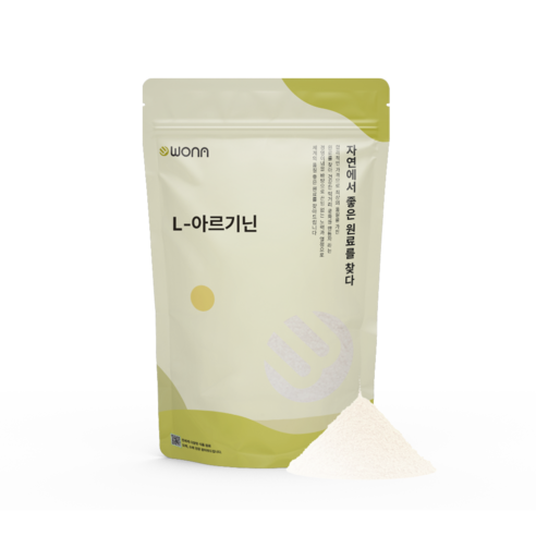 원아 L-아르기닌, 1개, 1kg