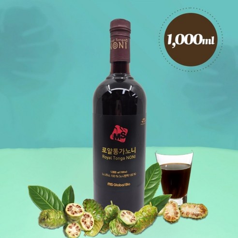 로얄통가노니 1000ml 천연비타민 미네랄 필수아미노산 폴리페놀 스코폴레틴 폴리네시아권 원료