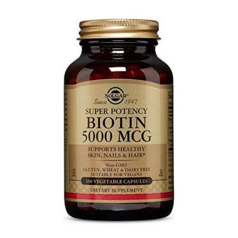 솔가 슈퍼 포텐시 비오틴 5000mcg 베지터블 캡슐