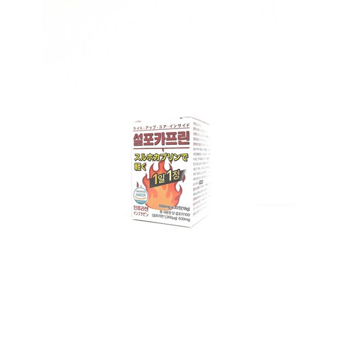 인퓨라젠 설포카프린, 600mg, 30정, 1개