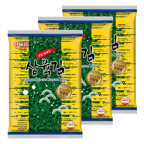 삼육김 전장김, 20g, 3개