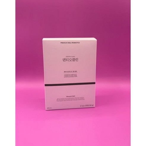 덴티오클린 DentioClean 덴티오스 잇몸건강영양제 구강 유산균 30포