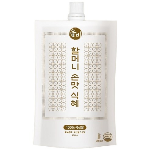 올비 할머니 손맛 수제 식혜