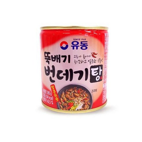 유동 뚝배기 번데기탕 얼큰한맛 통조림