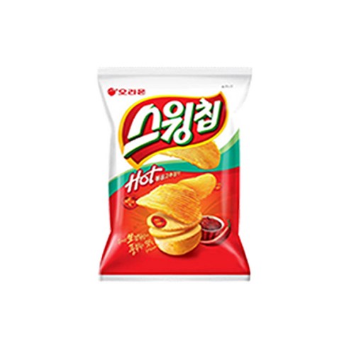 [대용량과자]오리온 미니스낵 스윙칩 볶음고추장맛 30g
