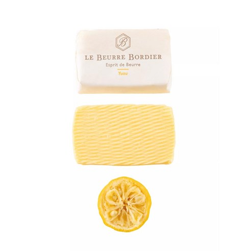 Le Beurre Bordier 보르디에 프랑스 유자 버터 묶음세트, 125g, 3개