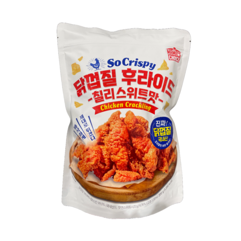 바삭한 닭껍질 후라이드 칠리스위트맛 200g