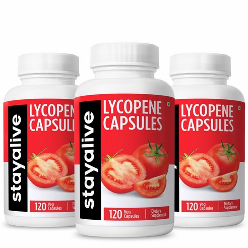 StayAlive 고함량 라이코펜 Lycopene 60mg 토마토추출물 남성용 리코펜 남성건강 라이코펜영양제 순도테스트완료