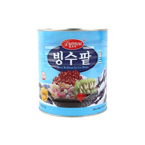 팥모아 통단 빙수팥 3kg (2개)