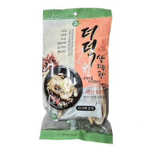 선율 더덕삼계탕 백숙재료