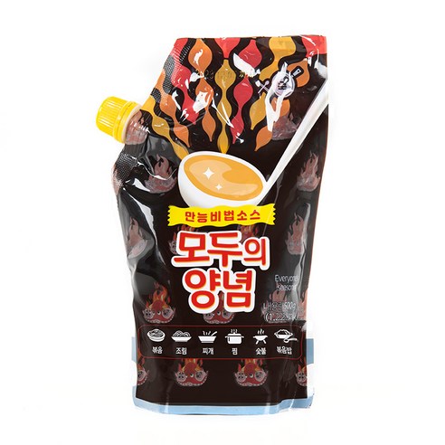 모두의양념 제육볶음양념 만능양념장 집밥소스 500g 1개, 500g, 1개