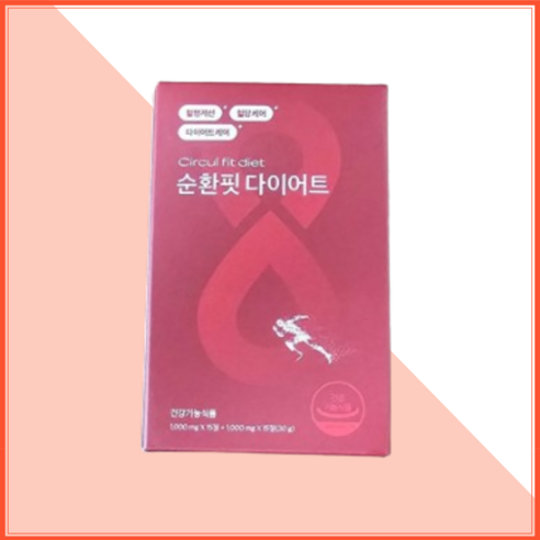 순환핏 다이어트 1000mg 혈당 케어 혈행 콜레스테롤 관리 영양제 소로솔산 카테킨