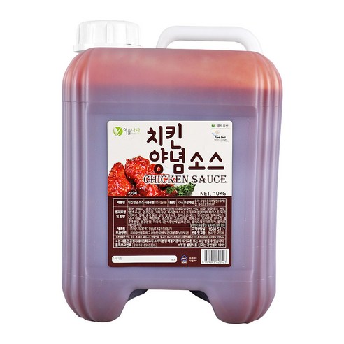 이슬나라 치킨양념소스 순한맛