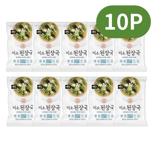 이델리 동림푸드 동결건조 미소된장국