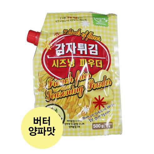 미담채 감자튀김 시즈닝파우더 버터양파맛500g 3개