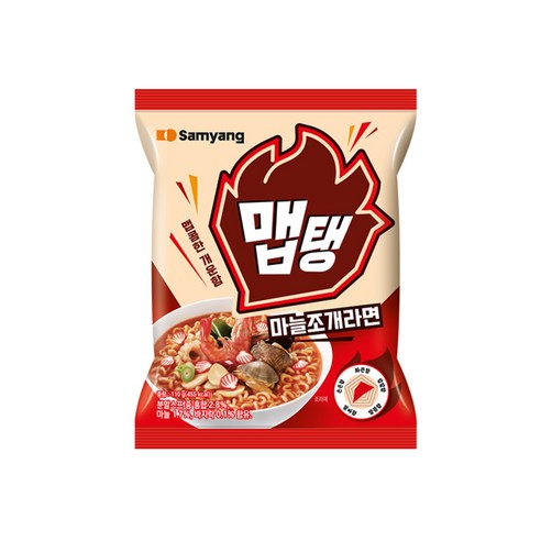 맵탱 마늘조개라면 110g