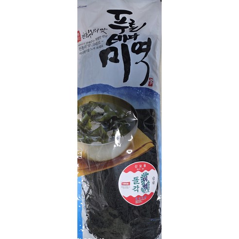 완도 돌각미역 500g (산후조리 영양식 미역국 미역냉국,건미역), 4개