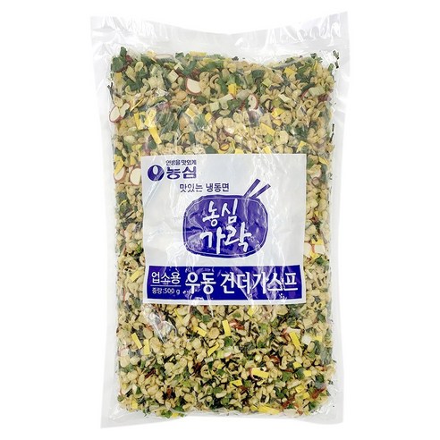 농심 가락우동 건더기스프 500g 업소용