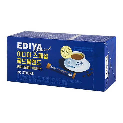 이디야 스페셜 골드 블렌드 커피믹스, 11g, 20개입, 1개