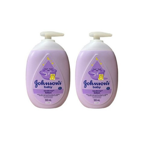 존슨즈베이비 베드타임 베이비 로션, 500ml, 2개
