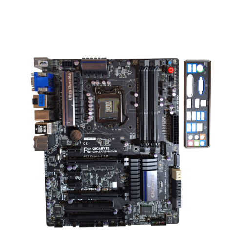 중고메인보드 기가바이트 GA-Z77X-UD4H(메모리슬롯4개지원), GA-Z77X-UD4H