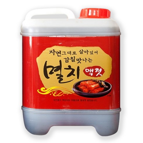 100% 국산 강경 멸치액젓 김치 액젓 국내산 김장용, 1개, 10kg