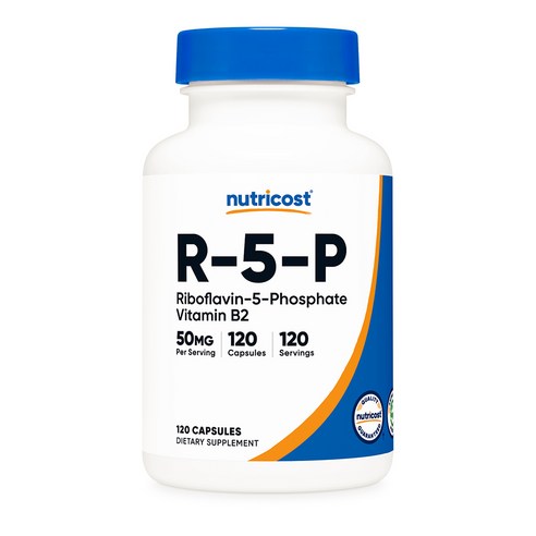 Nutricost R-5-P 50mg 캡슐 120정 NCS-57543, 1개, 120정