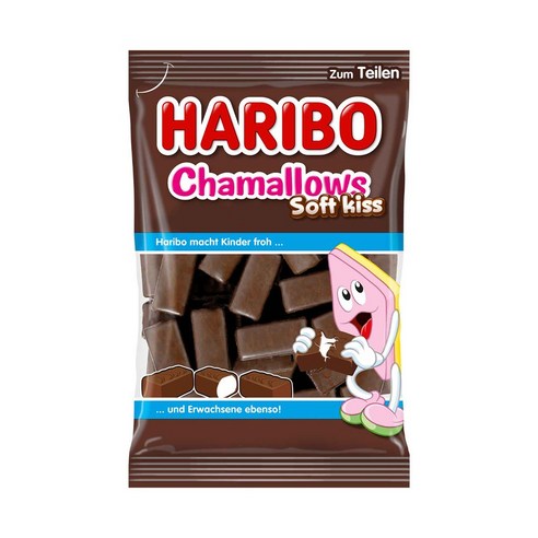 하리보 샤멜로우 소프트 키스 200g