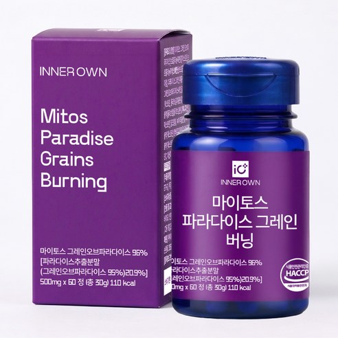 마이토스 파라다이스 그레인 버닝 다이어트 3세트 20배 농축 6파라돌 그래인 HACCP 인증, 3세트, 60정