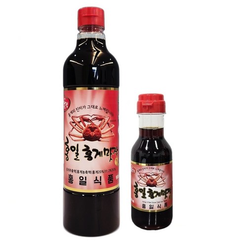 [홍일점] 홍게맛장소스 900+200 홍일식품