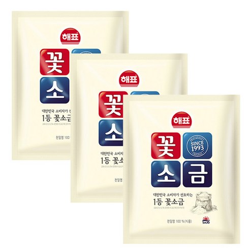 해표 꽃소금
