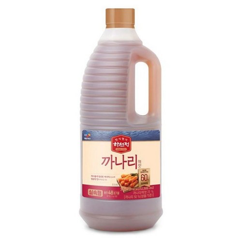 하선정 까나리액젓 실속형, 3kg, 1개