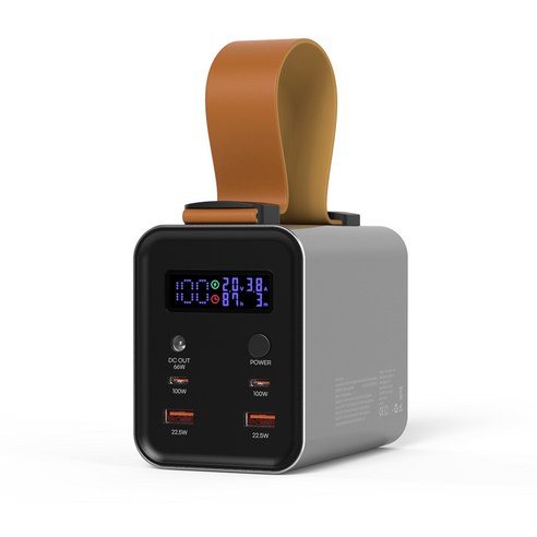 넥스트 보이징 고속충전 100W 대용량 60000 노트북 보조배터리, 넥스트유 보이징 / 6014TQPB, 그레이