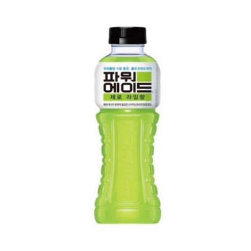 파워에이드 제로 라임향, 600ml, 15개