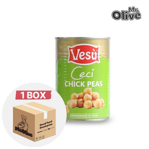 베수 칙피스 병아리콩 400g x 24개 (1박스), 400g, 24개