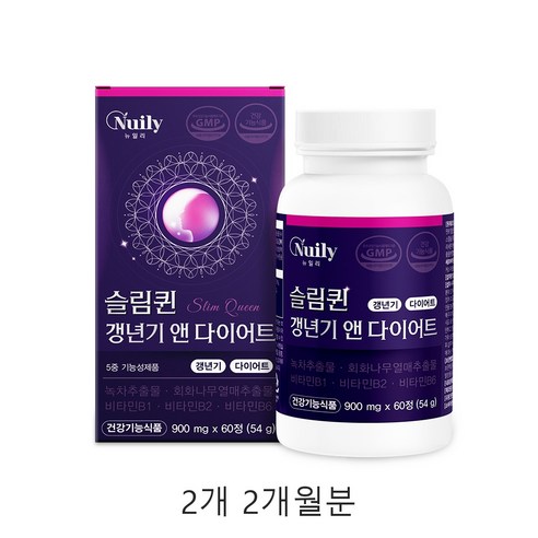 GRN 다이어트 리얼퀸, 60정, 2개