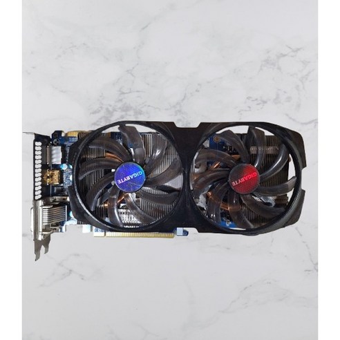중고그래픽카드 기가바이트 GTX660Ti 2GB(2팬) GV-N66TWF2-2GD(rev. 1.0)