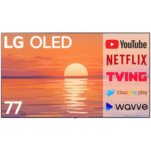 LG전자 4K UHD OLED TV, 77인치, OLED77G4, 벽걸이형, 방문설치