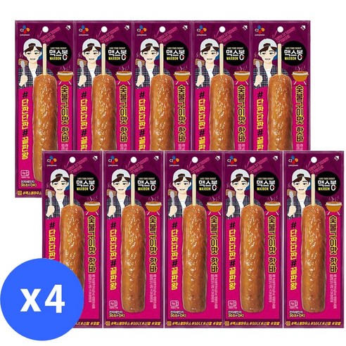 (냉장)맥스봉 숯불구이 핫바70gx40개(한박스) 소시지, 40개, 70g