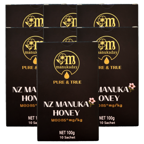 마누카데이 마누카허니 MGO85+ 샤셰 스틱형 10개입, 7개, 100g