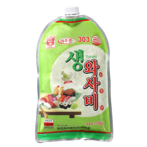 아주존 303 생와사비 750g X 11개입 (1박스)